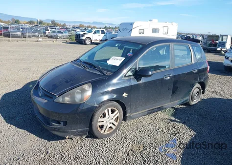 2008 Honda Fit Sport z USA, uszkodzony, nr VIN JHMGD38618S030555
